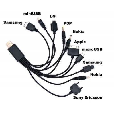 Переходник USB Орбита BS-1008 10 разъемов