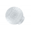 Рассеиватель резьбовой  шар призма/дымчатый d=15см, САН-пластик Uniel 