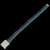 Коннектор 15см зажим-провод 4-х конт SMD5050 RGB SC41C1ESB Ecola 