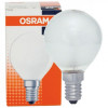 Лампа накаливания ШАР матовый 60Вт E14 OSRAM CLASSIC P FR