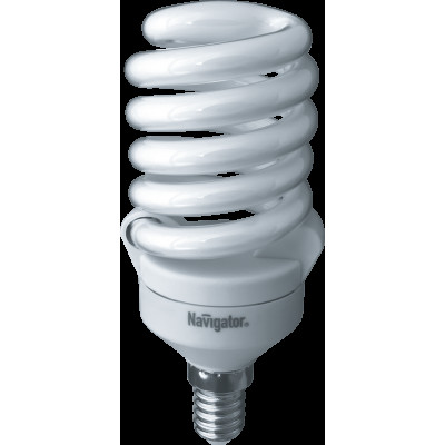Лампа энергосберегающая 20Вт Е14 2700К NCL-SF10-20-827-E14 Navigator 4607136942974