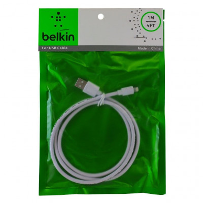 Кабель iPhone i6 USB Belkin 1m пакет
