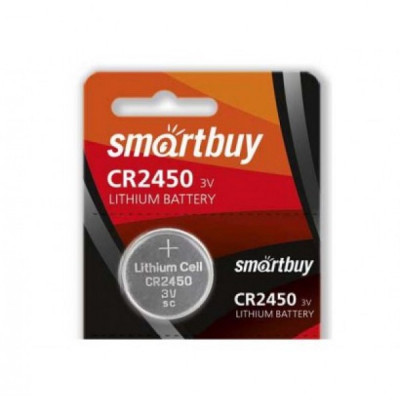 Элемент питания CR2450 Smartbuy SBBL-2450-5B
