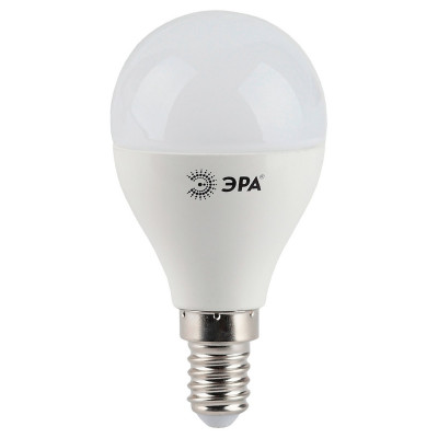 Лампа светодиод.ШАР 7Вт E14 2700К LED smd Р45-7W-827-E14 ЭРА