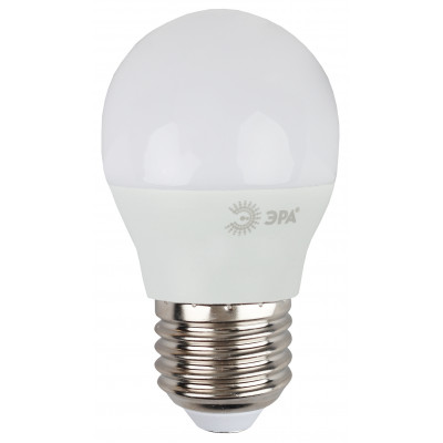 Лампа светодиод.ШАР 9Вт E27 2700К LED smd Р45-9W-827-E27 ЭРА