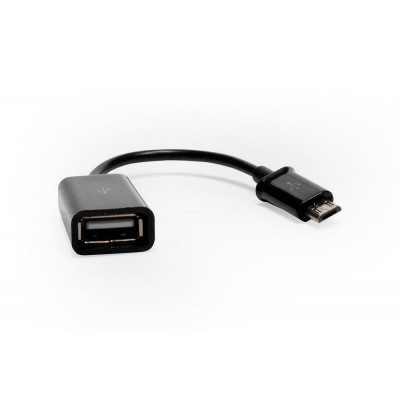 Кабель OTG microUSB-USB A