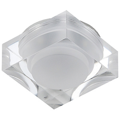 DK D2 Светильник ЭРА декор "LED светильник квадратный" 3LED*1W,280Lm,3200K ,белый (3/30/1080)