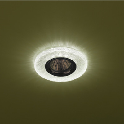 Светильник декор cо светодиодной подсветкой зеленый DK LD1 GR ЭРА
