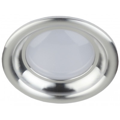 KL LED 17-5 SL Светильник ЭРА светодиодный круглый "тарелка" 5W 4000K, серебро (40/960)