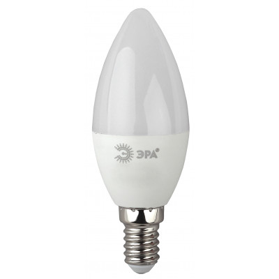 Лампа светодиод.СВЕЧА 10Вт E14 4000K ECO LED smd B35-10w-840-E14 ЭРА