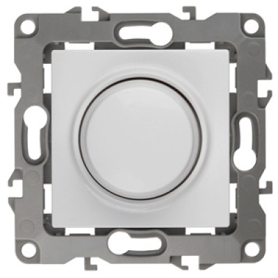 Светорегулятор поворотно-нажимной 400ВА 230В IP20 белый 12-4101-01 ЭРА12