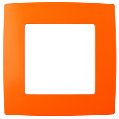 Рамка 1 пост оранжевый 12-5001-22 ЭРА12