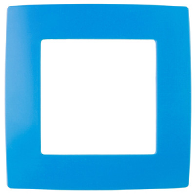 Рамка 1 пост голубой 12-5001-28 ЭРА12