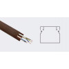 T-plast кабель-канал ПВХ 12х12 с текстурой дерева 3D ВЕНГЕ 2м (цена за 1м) 50-01-011-0001