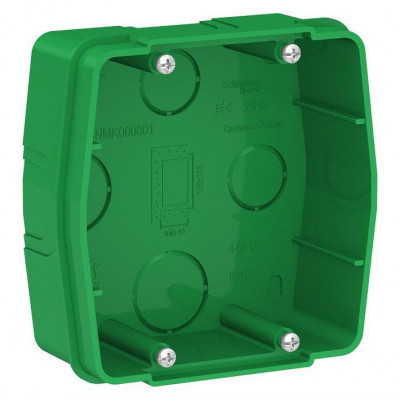 SE Blanca коробка внутр монтажная зеленая для силовых розеток
SE BLNMK000001