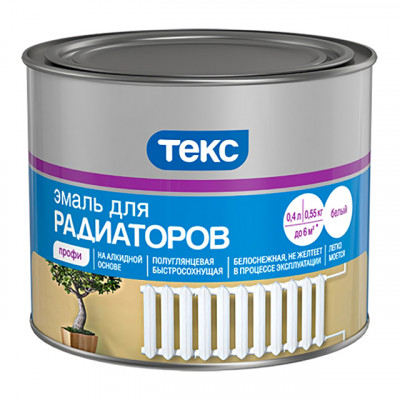 TEKC Эмаль алкидная для радиаторов (0,55кг)