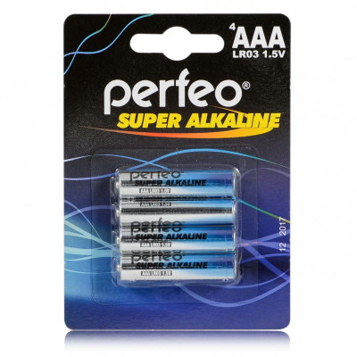 Элемент питания Perfeo Super Alkaline ААА LR03 mini