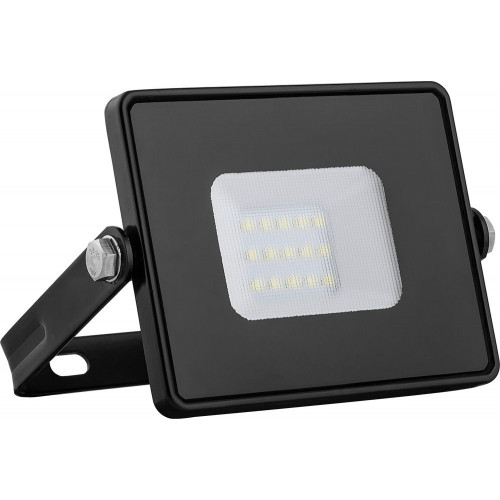 Прожектор светодиодный 20Вт 6400K IP65 2835SMD AC220V/50Hz черный с матовым стеклом LL-919