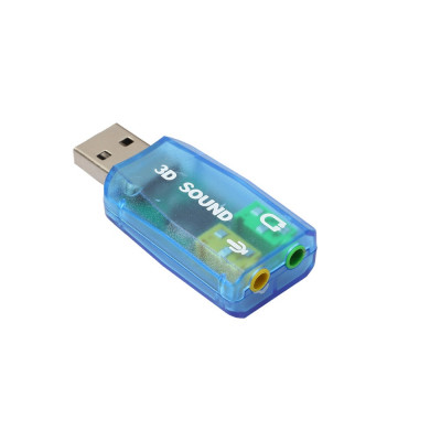 Внешняя звуковая карта USB 5,1-Channel w/3,5 мм 