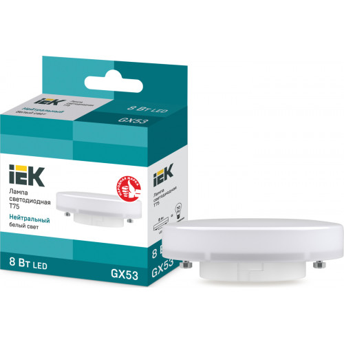 Лампа IEK GX53 15W 3000K 1350Лм
