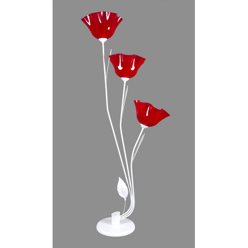 Светильник напольный 1054ML/3 WT+RED 40Вт Е27 