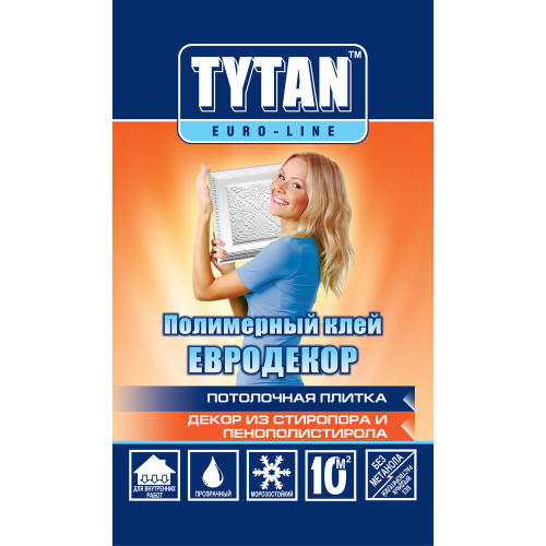 Клей Евродекор полимерный 0,5л Tytan