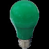 Лампа светодиодная A60 E27 12W Зеленая 360° 110x60 Ecola 