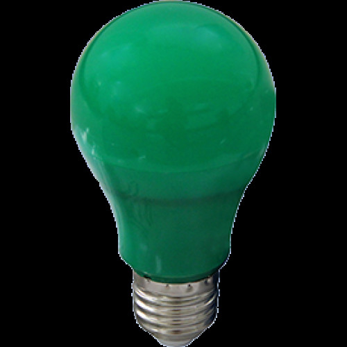 Лампа светодиодная A60 E27 12W Зеленая 360° 110x60 Ecola 