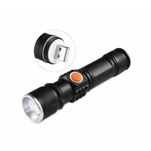 Фонарь ручной аккумуляторный H-681/К31 Zoom USB