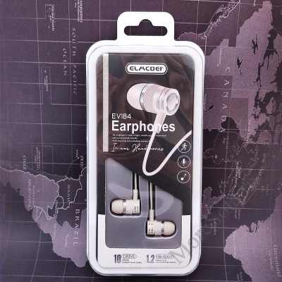 Наушники вакуумные с микрофоном EV84/185