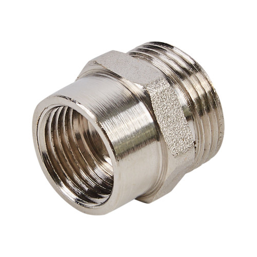 Ниппель-переходник 3/4"х1/2" Нр-Нр ник. 