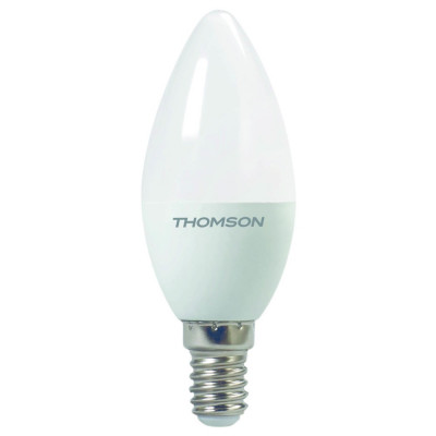 Лампа светодиодная LL-E-C37-5W-230-2,7K-E14 (свеча, 5Вт, тепл., Е14) Eurolux