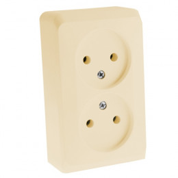 Этюд Розетка 2 м б/з бежевая РС16-005К Schneider Electric