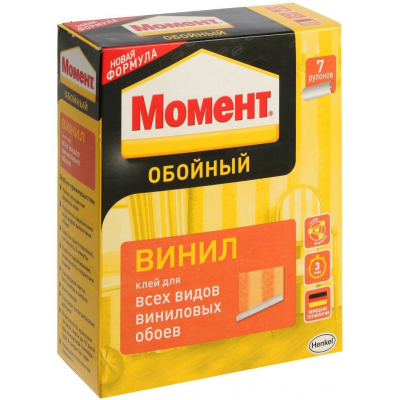Клей Момент обойный Винил 250г, к.728131