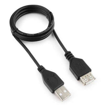 Шнур USB(A)шт - USB(A)гн. 2,0 Гарнизон GCC-USB2-AMAF-0.5M, AM/AF, 0.5м