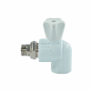 Кран шаровый для радиаторов угловой НР.ПП D25x3/4" Valfex /10шт/уп