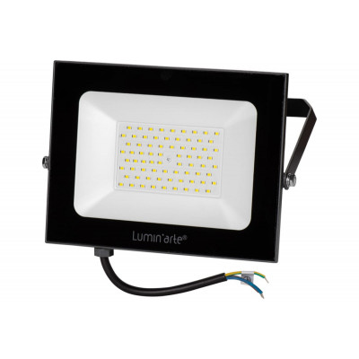 Прожектор диодный  10Вт 5700К 750Лм IP65 Luminart LFL-05 черный (100)