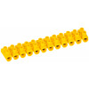 IEK колодка винтовая (ЗВИ-3) 12 пар 1-2,5мм 3А полистирол желтый UZV7-003-04