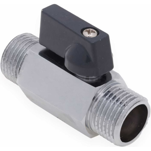 Кран шаровой "МИНИ" 1/2 НР-НР ГЛЯНЕЦ AQUALINK арт.01487
