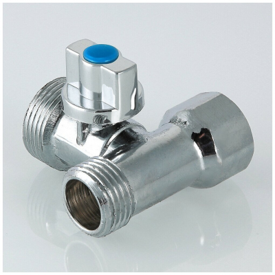 Кран-тройник для с/м 1/2х3/4х1/2 ВР-НР-НР VALTEC Vt.256.N.04