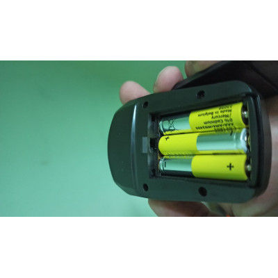 Navigator фонарь велосипедный NPT-B08-3ААА пластик 6 св/д 0,5W 3xR03, 2 реж., BL 14241