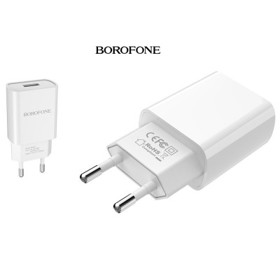 CЗУ блок BOROFONE BA53A Белый ЗУ с 2 USB (5B,2100mA)