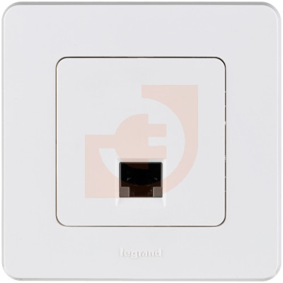 Информационная розетка RJ 45 категория 6 UTP INSPIRIA слоновая кость