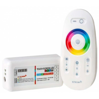 General контроллер для св/д ленты 12V 288W IP20 RGB+W с радиопульт. GDC-RGBW-288-R-IP20-12 511801