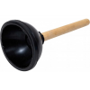 Вантуз конический большой D140мм с дер. ручкой h-320 мм