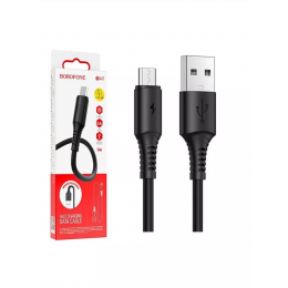 Borofone Кабель USB BX33 Billow Type-C (white) 1m 5A