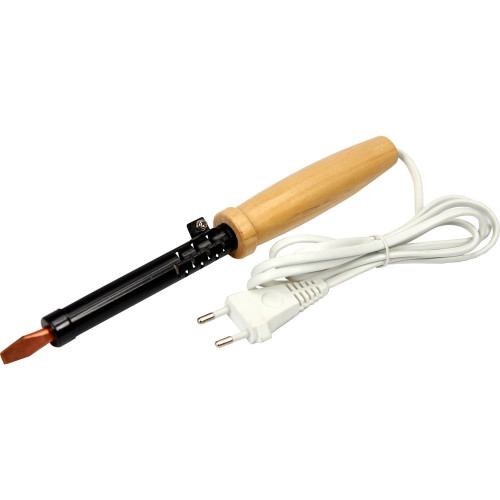 Паяльник 100Вт/220V с деревянной рукояткой ЭПСН 230V 100W  PL-R01-100W ЭРА, 1009