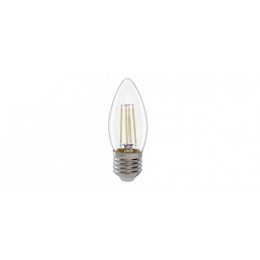 General свеча E27 10W 6500K 6K 35x98 филамент (нитевидная), прозр. GLDEN-CS-10-230-E27-6500 649917