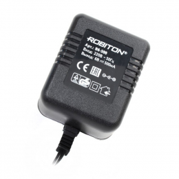 Б/п Robiton B6-500 AC/DC (6V 0.5A) нестабилиз, 5.5х2.5/12мм штекер (+ полярн)