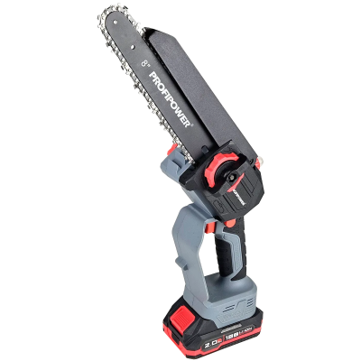 Аккумуляторная бесщ. цепная пила 18B mkGSt-18V - 2шт Li-ion.,2.0Ач, Шина 6"(15см) цепь 1/4-37зв